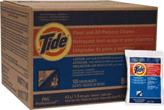 Tide - Packet Cleaner - Use on Fiberglass, Linoleum, Plastic, Stainless Steel, Wood - USA Tool & Supply