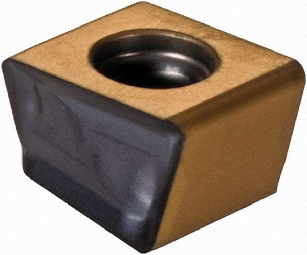 Iscar - HTP LNHT1006 ER Grade IC830 Carbide Milling Insert - TiAlN/TiN Finish, 0.391" Thick, 1mm Corner Radius - USA Tool & Supply
