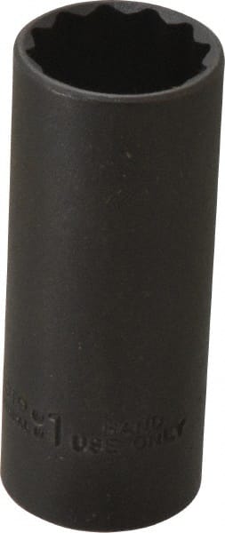 Proto - 1", 1/2" Drive, Deep Hand Socket - USA Tool & Supply