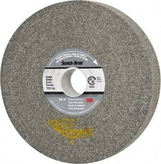 3M - 6" Diam, 1" Face Width, 1" Center Hole, Fine Grade, Silicon Carbide Deburring Wheel - Convolute, Hard Density 10 Grade, 6,000 RPM - USA Tool & Supply