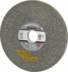 3M - 6" Diam, 1/2" Face Width, 1" Center Hole, Fine Grade, Silicon Carbide Deburring Wheel - Convolute, Extra Hard Density 9 Grade, 6,000 RPM - USA Tool & Supply