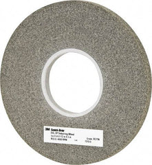 3M - 8" Diam, 1/2" Face Width, 3" Center Hole, Fine Grade, Silicon Carbide Deburring Wheel - Convolute, Extra Hard Density 9 Grade, 4,500 RPM - USA Tool & Supply