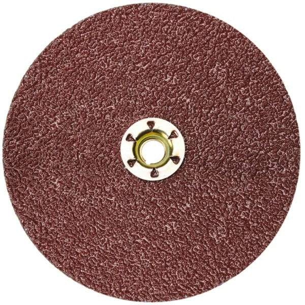 3M - 4-1/2" Diam 36 Grit Fiber Disc - Very Coarse Grade, Ceramic, 13,300 Max RPM, Series 785C - USA Tool & Supply