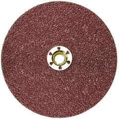 3M - 4-1/2" Diam 36 Grit Fiber Disc - Very Coarse Grade, Ceramic, 13,300 Max RPM, Series 785C - USA Tool & Supply