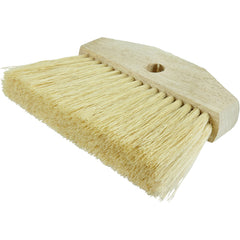 7″ Acid Brush, White Tampico Fill, 3-1/2″ Trim Length, with Detachable Handle - USA Tool & Supply