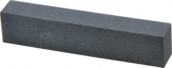 Norton - 3-1/2" Long x 3/4" Wide x 1/2" Thick, Silicon Carbide Sharpening Stone - Rectangle, Fine Grade - USA Tool & Supply