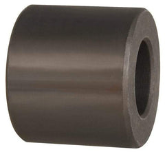 Made in USA - Size 1-1/4 x 1", Class 3,000, Forged Carbon Steel Black Pipe Reducing Coupling - 3,000 psi, Socket Weld End Connection - USA Tool & Supply
