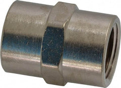 Value Collection - 1/2" Internal Pipe, Brass Coupling - FNPT - USA Tool & Supply