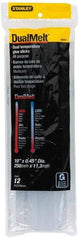 Stanley - 7/16" Diam, 10" Long, Opaque Hot Melt, Low Melt Glue Stick - GS Series - USA Tool & Supply