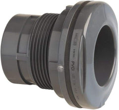 Value Collection - 2-1/2" PVC Plastic Pipe Tank Adapter - Schedule 80, Soc x Fipt End Connections - USA Tool & Supply