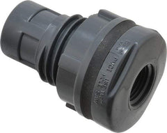 Value Collection - 1/2" PVC Plastic Pipe Tank Adapter - Schedule 80, FIPT x FIPT End Connections - USA Tool & Supply