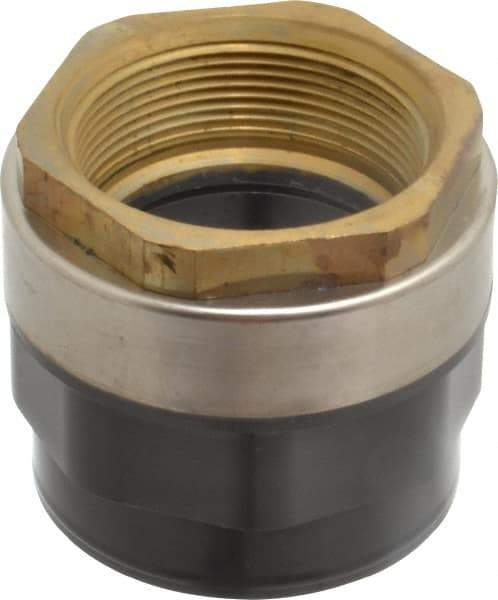 Value Collection - 2" PVC Plastic Pipe Female Adapter - Schedule 80, PVC Slip x Brass Fipt End Connections - USA Tool & Supply