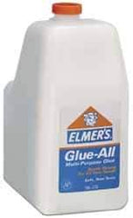 Elmer's - 50 Gal Drum White All Purpose Glue - 5 min Working Time, Bonds to Ceramic, Fabric, Leather, Paper & Wood - USA Tool & Supply