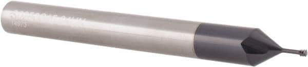 Carmex - M5x0.80 Thread, 1/4" Shank Diam, TiAlN Coating, Solid Carbide Straight Flute Thread Mill - 3 Flutes, 2-1/2" OAL - USA Tool & Supply