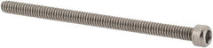 Value Collection - #0-80 UNF Hex Socket Drive, Socket Cap Screw - Grade 18-8 Stainless Steel, Uncoated, 1" Length Under Head - USA Tool & Supply