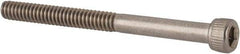Value Collection - #4-40 UNC Hex Socket Drive, Socket Cap Screw - Grade 18-8 Stainless Steel, Uncoated, 1-3/8" Length Under Head - USA Tool & Supply