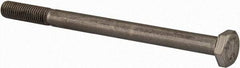 Value Collection - 1/4-28 UNF, 3-1/2" Length Under Head Hex Head Cap Screw - Partially Threaded, Grade 18-8 Stainless Steel, Uncoated, 7/16" Hex - USA Tool & Supply