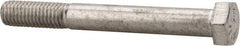 Value Collection - 1/2-13 UNC, 4-1/4" Length Under Head Hex Head Cap Screw - Partially Threaded, Grade 18-8 Stainless Steel, Uncoated, 3/4" Hex - USA Tool & Supply
