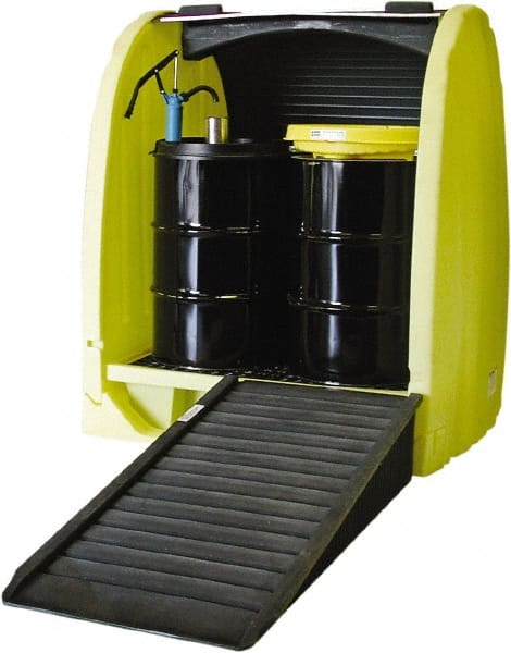 Enpac - Spill Pallets, Platforms, Sumps & Basins Type: Spill Deck or Pallet Number of Drums: 4 - USA Tool & Supply