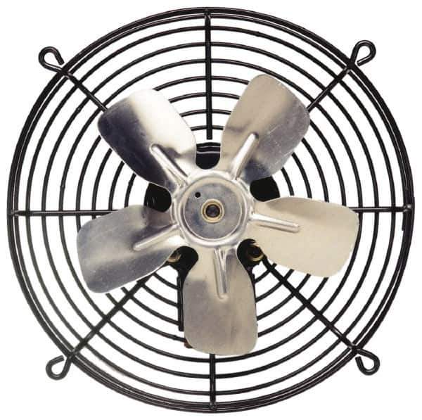 Fantech - 12" Blade, 1/30 hp, 820 Max CFM, Single Phase Vertical & Horizontal Mounting Direct Drive Fan - 1.4 Amps, 115 Volts, 1 Speed - USA Tool & Supply