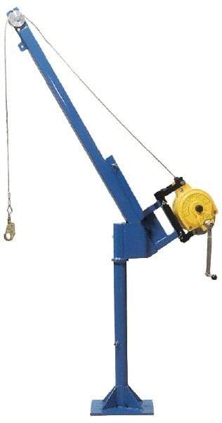 Gemtor - Confined Space Entry & Retrieval Systems Hoist Type: Davit Hoist Base: Fixed - USA Tool & Supply