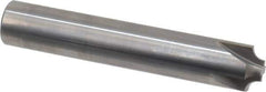 Hertel - 5/32" Radius, 5/8" Mill Diam, 4 Flute Solid Carbide Corner Rounding End Mill - Single End, Uncoated, 3-1/2" OAL, 5/8" Shank Diam - USA Tool & Supply
