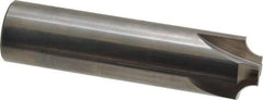 Hertel - 1/4" Radius, 1" Mill Diam, 4 Flute Solid Carbide Corner Rounding End Mill - Single End, Uncoated, 1/2" Tip Diam, 4" OAL, 1" Shank Diam - USA Tool & Supply