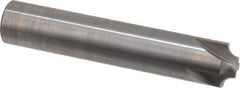 Hertel - 3/16" Radius, 3/4" Mill Diam, 4 Flute Solid Carbide Corner Rounding End Mill - Single End, Uncoated, 3/8" Tip Diam, 4" OAL, 3/4" Shank Diam - USA Tool & Supply