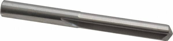 Hertel - 17/64", 140° Point, Solid Carbide Straight Flute Drill Bit - USA Tool & Supply