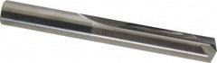 Hertel - 23/64", 140° Point, Solid Carbide Straight Flute Drill Bit - USA Tool & Supply
