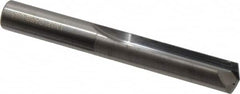 Hertel - 13/32", 140° Point, Solid Carbide Straight Flute Drill Bit - USA Tool & Supply