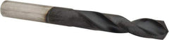 Hertel - 0.277" 135° Spiral Flute Cobalt Screw Machine Drill Bit - TiAlN Finish, Right Hand Cut, 1-1/2" Flute Length, 2-11/16" OAL, Split Point, Straight Shank - USA Tool & Supply