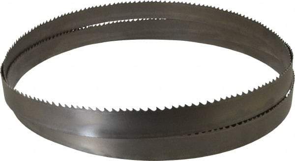 Starrett - 3 to 4 TPI, 12' Long x 1-1/4" Wide x 0.042" Thick, Welded Band Saw Blade - Bi-Metal, Toothed Edge, Modified Tooth Set, Contour Cutting - USA Tool & Supply