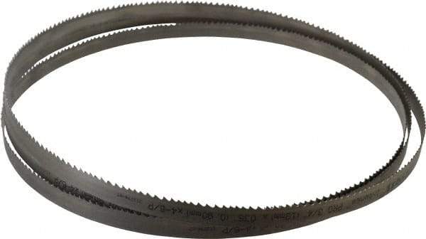 Starrett - 4 to 6 TPI, 11' Long x 3/4" Wide x 0.035" Thick, Welded Band Saw Blade - Bi-Metal, Toothed Edge, Modified Tooth Set, Contour Cutting - USA Tool & Supply