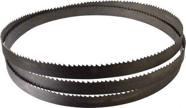 Starrett - 3 to 4 TPI, 11' Long x 1" Wide x 0.035" Thick, Welded Band Saw Blade - Bi-Metal, Toothed Edge, Modified Tooth Set, Contour Cutting - USA Tool & Supply