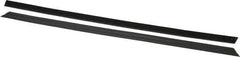 Rubbermaid - 23" Long x 1.1" Wide Microfiber Hook & Loop Replacement Set - Black, Hook & Loop - USA Tool & Supply