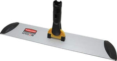 Rubbermaid - 18.1" Long x 3-1/2" Wide Aluminum Dust Mop Frame - Yellow, Quick Connect - USA Tool & Supply