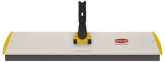 Rubbermaid - 24.1" Long x 4-1/2" Wide Aluminum Squeegee Frame - Yellow, Quick Connect - USA Tool & Supply