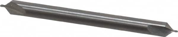 Hertel - #00 Plain Cut 82° Incl Angle Solid Carbide Combo Drill & Countersink - USA Tool & Supply