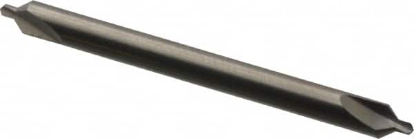 Hertel - #1 Plain Cut 82° Incl Angle Solid Carbide Combo Drill & Countersink - USA Tool & Supply