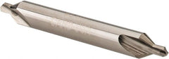 Hertel - #3 Plain Cut 60° Incl Angle Solid Carbide Combo Drill & Countersink - USA Tool & Supply