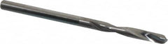 Hertel - 7/64" 135° Spiral Flute Solid Carbide Screw Machine Drill Bit - USA Tool & Supply