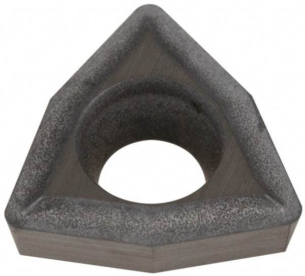 Hertel - WPGT 1511 HT540B Grade Carbide Boring Insert - Uncoated, Trigon, 80° Incl Angle, 3/16" Inscr Circle, 1/16" Thick, 1/64" Cnr Rad - USA Tool & Supply