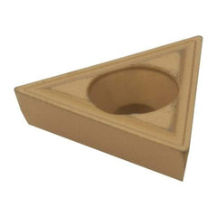 Hertel - TPGH321 HMR1 Grade HC620B Carbide Boring Insert - TIN/TIC/TICN/TIN Finish, 60° Triangle, 11° Relief Angle, 3/8" Inscr Circle, 1/8" Thick, 0.021" Corner Radius - USA Tool & Supply