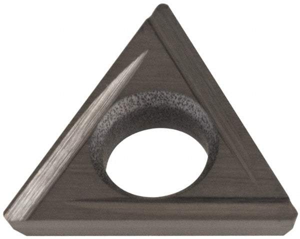 Hertel - TDHH1.280.75.0.5 Grade HT540B Carbide Boring Insert - Uncoated, 60° Triangle, 15° Relief Angle, 5/32" Inscr Circle, 3/64" Thick, 0.007" Corner Radius - USA Tool & Supply