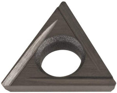 Hertel - TDHH1.280.75.0.5 Grade HT540B Carbide Boring Insert - Uncoated, 60° Triangle, 15° Relief Angle, 5/32" Inscr Circle, 3/64" Thick, 0.007" Corner Radius - USA Tool & Supply