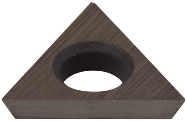 Hertel - TDHB1.280.75.0.1 Grade HT630B Cermet Boring Insert - Uncoated, 60° Triangle, 15° Relief Angle, 5/32" Inscr Circle, 3/64" Thick, 0.002" Corner Radius - USA Tool & Supply