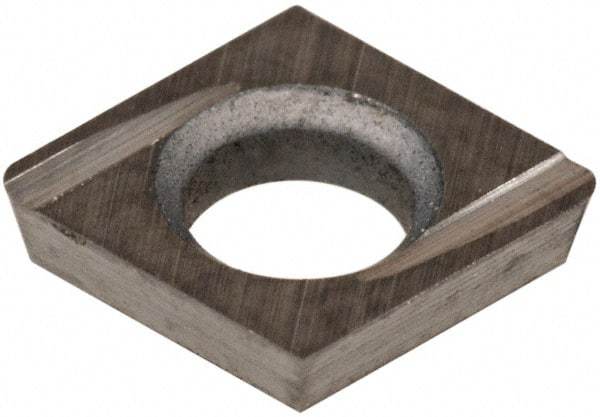 Hertel - CDHH 12061 HT540B Grade Carbide Boring Insert - Uncoated, Diamond, 80° Incl Angle, Left Hand, 5/32" Inscr Circle, .04" Thick, 1/64" Cnr Rad - USA Tool & Supply