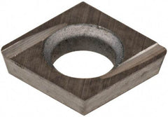Hertel - CDHH 12061 HT540B Grade Carbide Boring Insert - Uncoated, Diamond, 80° Incl Angle, Left Hand, 5/32" Inscr Circle, .04" Thick, 1/64" Cnr Rad - USA Tool & Supply