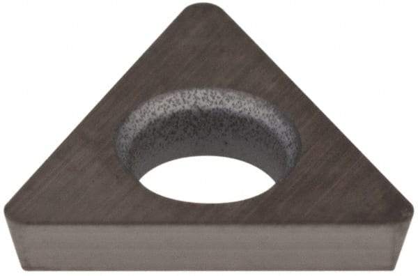 Hertel - TDHB1.280.751 Grade HT310B Carbide Boring Insert - Uncoated, 60° Triangle, 15° Relief Angle, 5/32" Inscr Circle, 3/64" Thick, 1/64" Corner Radius - USA Tool & Supply